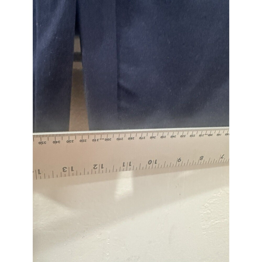 Old Navy High WaistSuper Wide-Leg Pixie Pant Navy Size Large Tall Pleated Leg - Picture 12 of 13